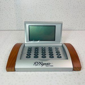 VTG Deadstock 90s RJ Reynolds Tobacco Company Flip Top Executive Desk Calculator